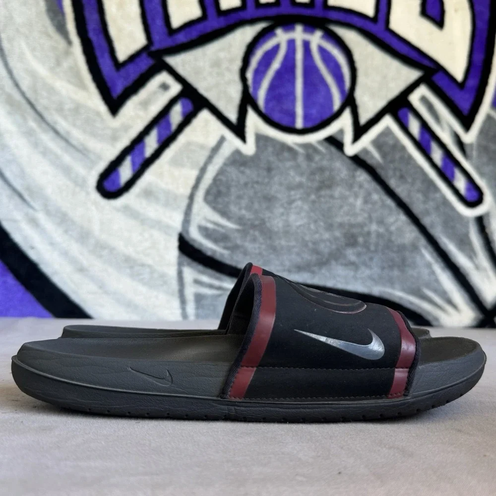 Size 11 - Nike Offcourt NFL San Francisco 49ers Slides Black/Red DD0504-001